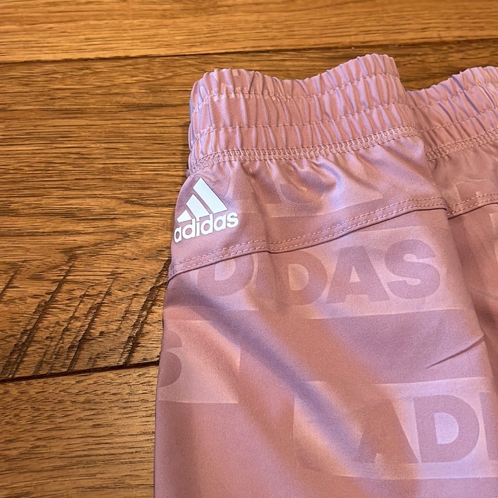 Adidas aeroready plum purple shorts. NWT - Picture 3 of 5